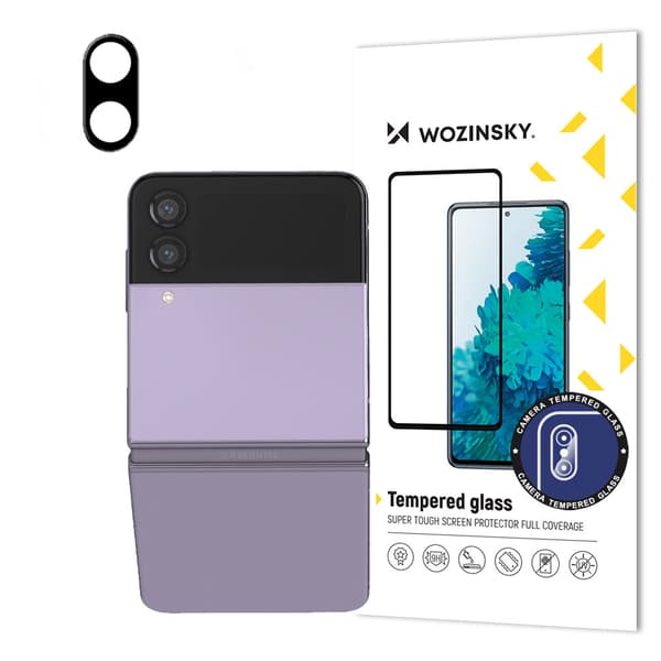 9H karkaistu lasi Samsung Galaxy Z Flip 4 Full Camera Glass -kameralle