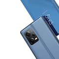 Miniatyrbild 6 av 6: Glossy Flip-fodral för Xiaomi Redmi Note 12 5G / Poco X5 Pro 5G Clear View-fodral Blå