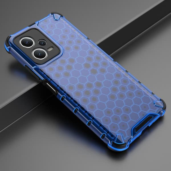 Panssaroitu hybridikotelo Xiaomi Redmi Note 12 5G / Poco X5 5G Honeycomb blue