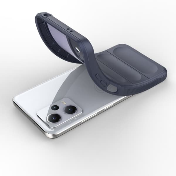 Fleksibelt cover til Xiaomi Redmi Note 12 5G / Poco X5 5G Magic Shield Cover Blå