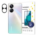 Miniatyrbillede 1 af 5: 9H hærdet glas til kameraet til Realme 10 Pro+ Full Camera Glass