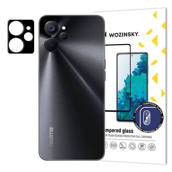 9H karkaistu lasi kameralle Realme 10 5G:lle / Realme 9i 5G Full Camera Glass