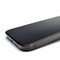 Pikkukuva 5 / 6: 9H karkaistu lasinäyttö iPhone 15 Pro Premium Glassille asennuskehyksellä, musta