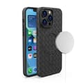 Miniatyrbillede 1 af 6: Flettet etui til iPhone 15 med MagSafe Woven Cover, sort