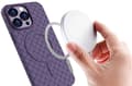 Pikkukuva 2 / 6: Punottu kotelo iPhone 15 Prolle MagSafe Woven Case -kotelolla, violetti