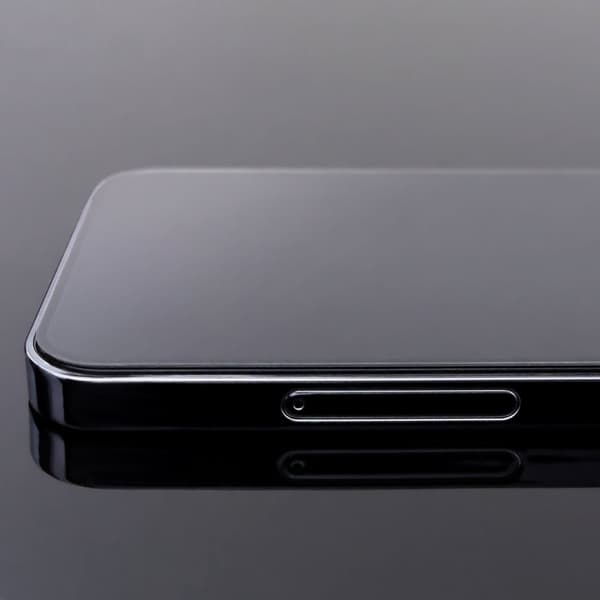 9H karkaistu lasi Samsung Galaxy S24 Ultralle mustalla Full Glue -kehyksellä