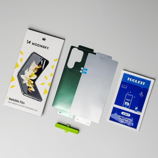 Skærmbeskytter til Samsung Galaxy S23 Ultra Invisible Film