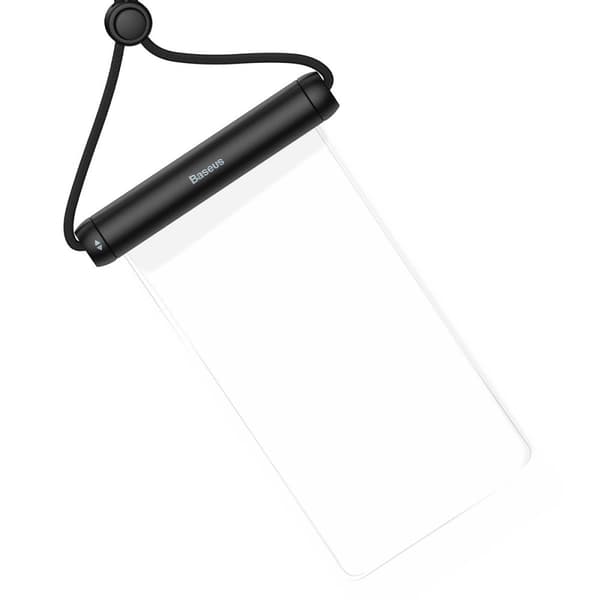 Vandtæt, tætsiddende Slide-cover telefonetui, sort