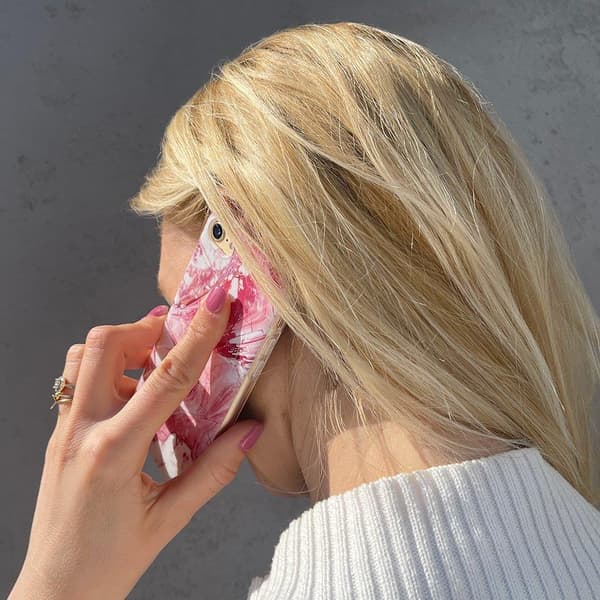 Marble gel cover til Samsung Galaxy A42 5G Marble pink