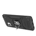 Miniatyrbillede 4 af 6: Pansret cover + magnetisk holder til Samsung Galaxy A13 5G Ring Armor sort