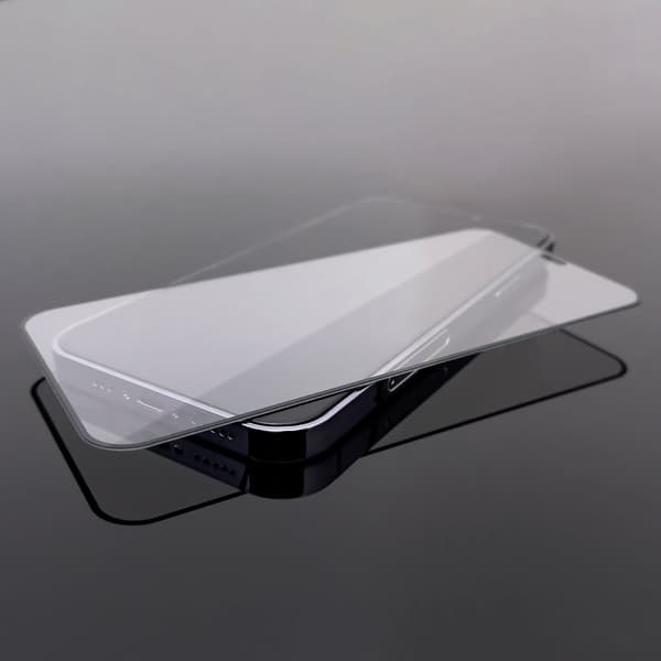 Super holdbart fuldskærms hærdet glas med ramme til Samsung Galaxy A33 5G sort SÆT med 2 stk.