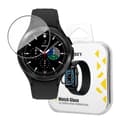 Miniatyrbillede 1 af 6: Hybrid beskyttelsesglas til Samsung Galaxy Watch 4/5 40mm sort
