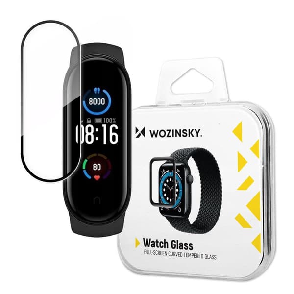 Hybrid beskyttelsesglas til Xiaomi Mi Band 5 sort