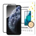 Pikkukuva 1 / 6: Erittäin kestävä karkaistu lasi Apple iPhone 11 Pron / XS / X black koko näytölle