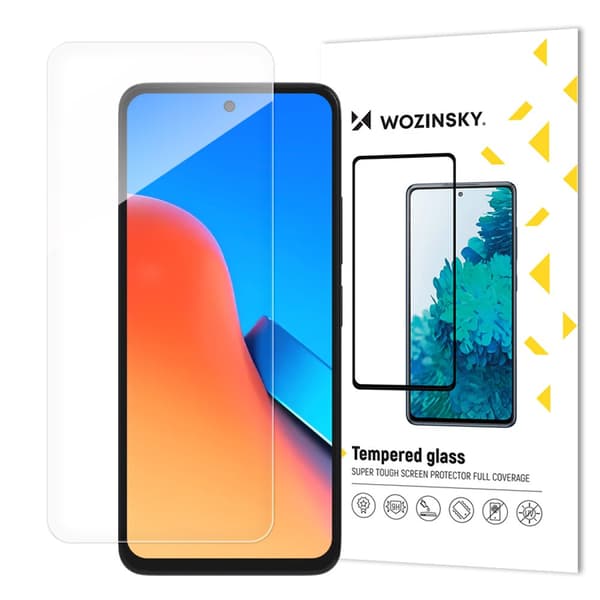 Härdat skyddsglas för Xiaomi Redmi 12 telefonskärm, transparent