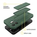 Miniatyrbillede 3 af 6: Silikone etui med stativ til Samsung Galaxy A42 5G Kickstand etui Mint