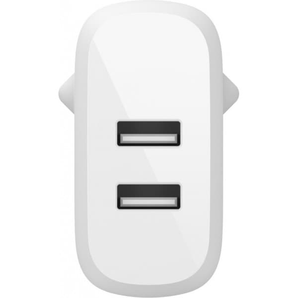 Belkin BoostCharge Dual USB-A Wall Charger 24W -verkkovirtalaturi
