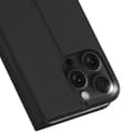 Miniatyrbillede 3 af 7: Dux Ducis Skin Pro Wallet-etui til iPhone 16 Pro Max med kortlomme og stander - Sort