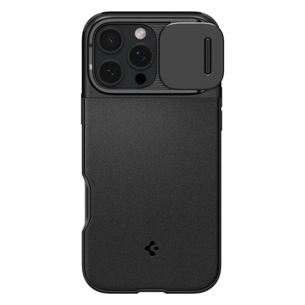 Spigen Optik Armor Mag Magsafe Case till iPhone 16 Pro - Svart