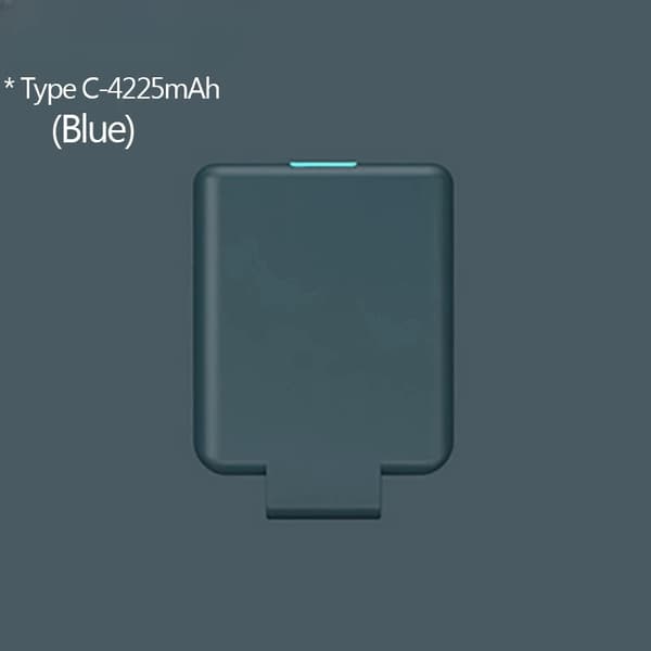 Bærbar Backup Ekstern Batteriopladeretui, 4225mAh Kapacitet, Kompatibel med Type C og IOS,Type C-Black 4225mAh