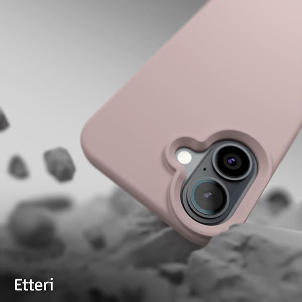 Etteri Silikonskall med MagSafe for iPhone 16 - Rosa