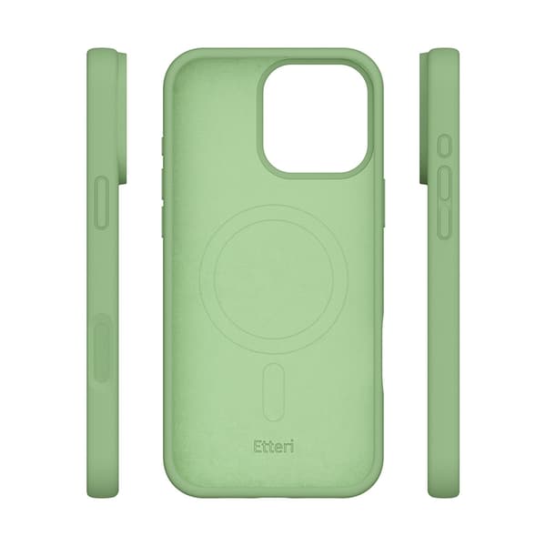 Etteri Silikonskall med MagSafe for iPhone 16 Pro Max - Grønn