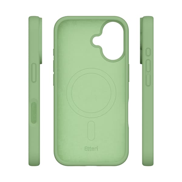 Etteri Silikonikuori MagSafella 16 Plus -puhelimeen iPhone 16 Plus - vihreä