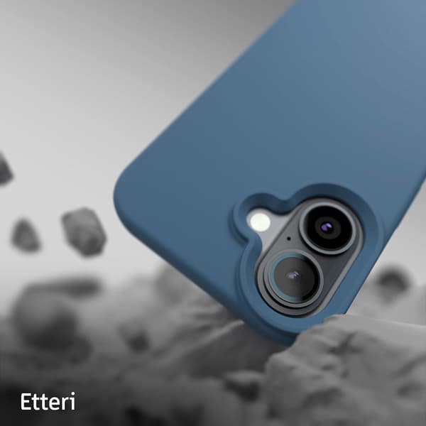 Etteri Silikonikuori MagSafella 16 Plus -puhelimeen iPhone 16 Plus - tummansininen
