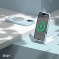 Miniatyrbillede 4 af 6: Etteri Silikoneskal med MagSafe til iPhone 16 - Lyseblå