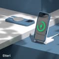 Miniatyrbillede 4 af 8: Etteri Silikoneskal med MagSafe til iPhone 16 Pro Max - Mørkeblå