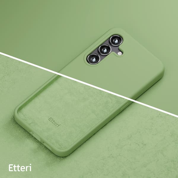 Etteri Silikonikotelo Samsung Galaxy S24 - Vihreä