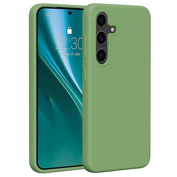 Etteri Silikonikotelo Samsung Galaxy S24 - Vihreä