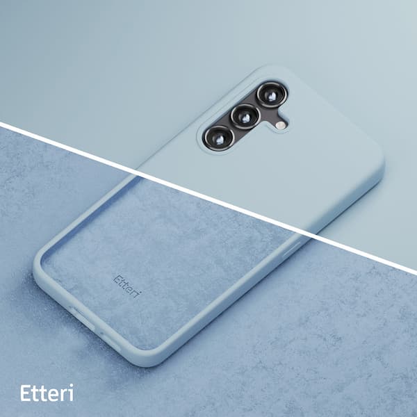 Etteri Silikoneetui til Samsung Galaxy S24 - Lyseblå