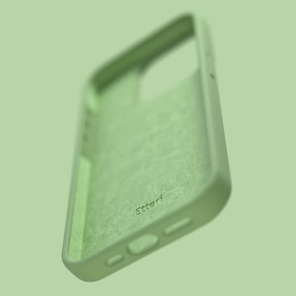 Etteri Silikonskal till iPhone 16 Pro - Grön