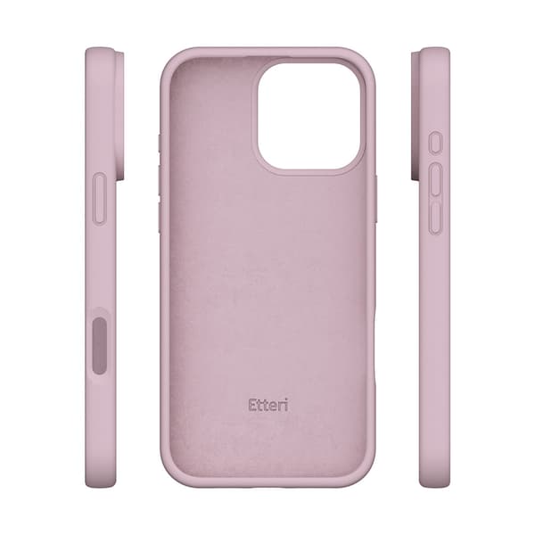 Etteri Silikonskall for iPhone 16 Pro Max - Rosa