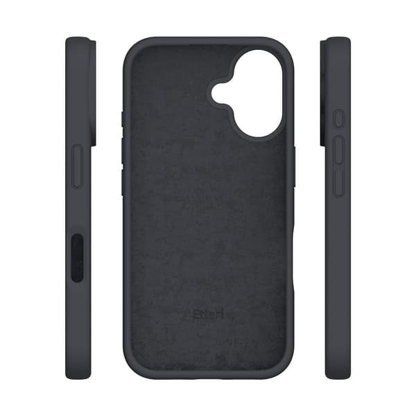 Etteri Silikoninen kuori iPhone 16 - Svart