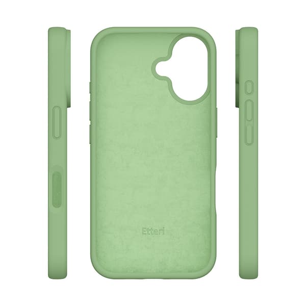 Etteri Silikonikuori iPhone 16 Plus - Vihreä