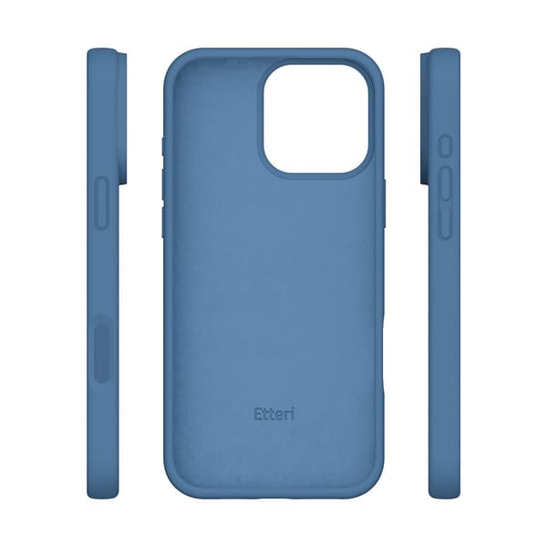 Etteri Silikoneskal til iPhone 16 Pro Max - Mørkeblå