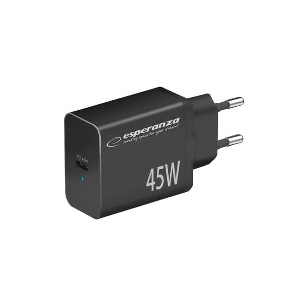 Esperanza EZC108K verkkovirtalaturi 45W musta