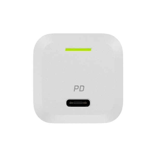USB-laturi Green Cell PowerGaN 33 W PD 3.0 QC 3.0 1x USB-C valkoinen