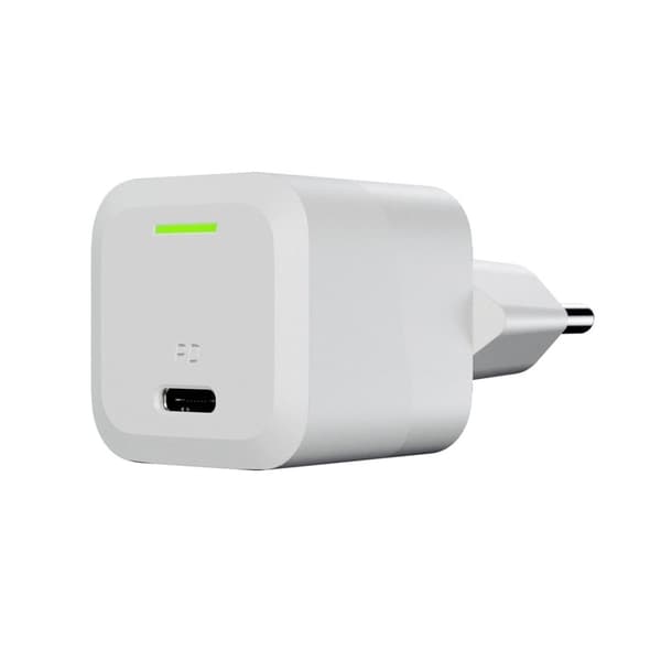 USB-laturi Green Cell PowerGaN 33 W PD 3.0 QC 3.0 1x USB-C valkoinen Valkoinen