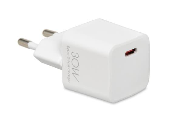 Rejselader I-BOX C-38 PD30W, hvid