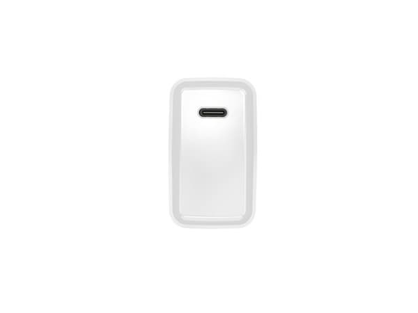NATEC USB OPLADER RIBERA USB-C 20W PD HVID