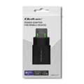 Miniatyrbillede 2 af 7: Qoltec 51713 Oplader | 18W | 5-12V | 1.5-3A | USB type C PD | USB QC 3.0 | Sort