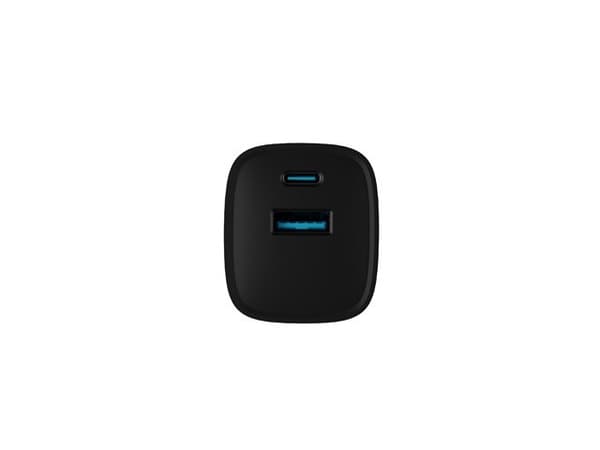NATEC RIBERA GAN OPLADDER 1X USB-A + 1X USB-C 30W SORT