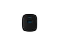 Miniatyrbillede 5 af 9: NATEC RIBERA GAN OPLADDER 1X USB-A + 1X USB-C 30W SORT