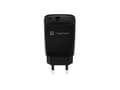 Miniatyrbillede 9 af 9: NATEC RIBERA GAN OPLADDER 1X USB-A + 1X USB-C 30W SORT