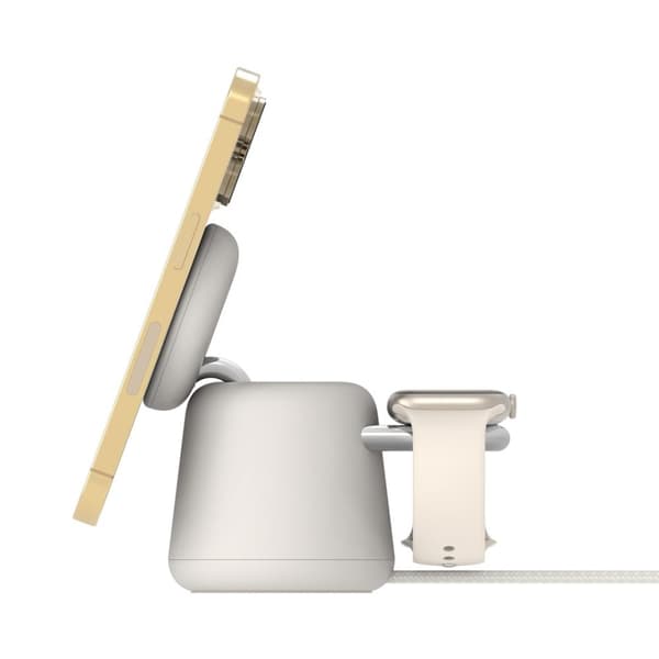 Belkin WIZ020vfH37 -kuulokkeet, älypuhelin, älykello, hiekka USB Langaton lataus Pikalataus Sisätiloissa