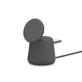 Pikkukuva 1 / 3: Belkin WIZ020VFH36 mobiililaitteen laturi Kuulokemikrofoni, älypuhelin, älykello, hiilenharmaa USB Langaton lataus Pikalataus Sisäkäyttöön