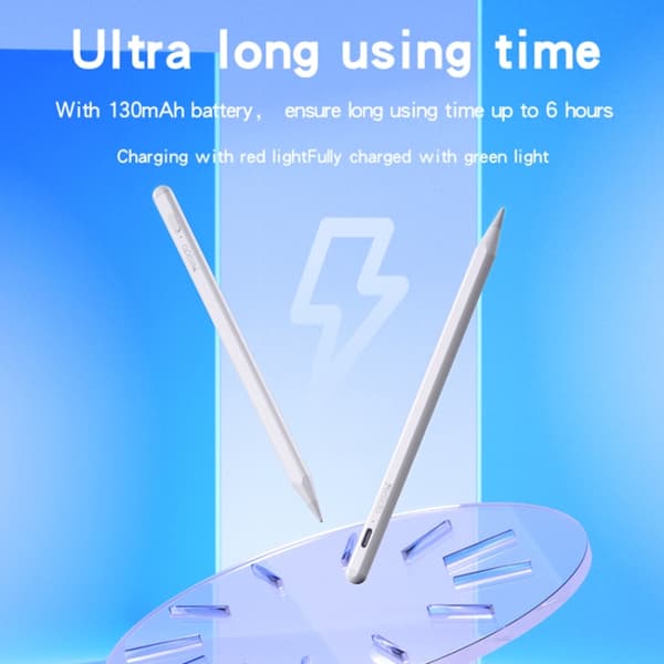 Magetisk Universal Styluspenna med lång batteritid - Vit
